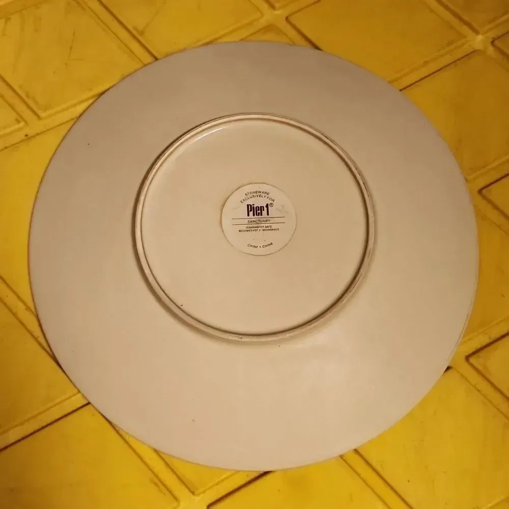 Pier 1 Sanctuary Dinner Plate 11.5